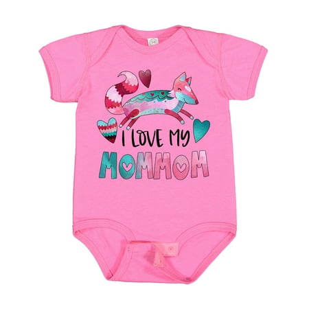 Inktastic I Love My MomMom Pink and Blue Fox with Hearts Gift Baby Boy or Baby Girl Bodysuit
Inktastic I Love My MomMom Pink and Blue Fox with Hearts Gift Baby Boy or Baby Girl Bodysuit