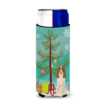 Carolines Treasures BB4156MUK Merry Christmas Tree Russian Spaniel Michelob Ultra Hugger for slim cans Slim Can
Carolines Treasures BB4156MUK Merry Christmas Tree Russian Spaniel Michelob Ultra Hugger for slim cans Slim Can