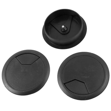 Unique Bargains 3 Pieces Black Computer Table 80mm Dia Grommet Rotatable Cable Hole Covers
Unique Bargains 3 Pieces Black Computer Table 80mm Dia Grommet Rotatable Cable Hole Covers