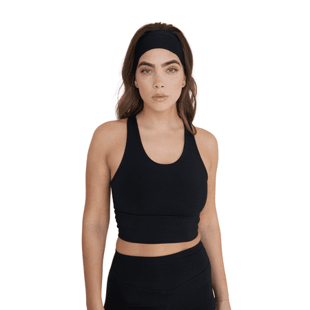 Earth Body Body Racerback Sports Tank Bra - Moisture Wicking Maximum Support High Retention Design | Jet Black | All Sizes Available
Earth Body Body Racerback Sports Tank Bra - Moisture Wicking Maximum Support High Retention Design | Jet Black | All Sizes Available