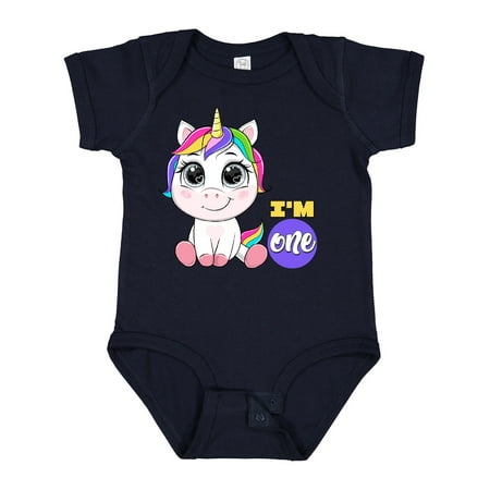 Inktastic Unicorn 1st Birthday Gift Baby Boy or Baby Girl Bodysuit