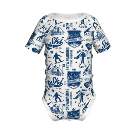Adobk Skiing Enthusiast Print Baby Climbing Clothes Jumpsuit Rompers Classic Rompers Child Short sleeve Bodysuits-9M
Adobk Skiing Enthusiast Print Baby Climbing Clothes Jumpsuit Rompers Classic Rompers Child Short sleeve Bodysuits-9M