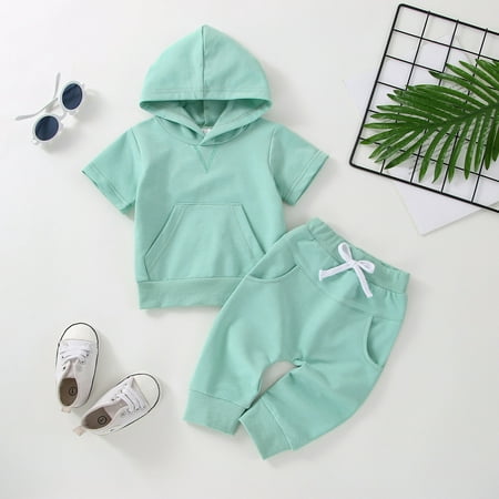 FZM Christmas Children Kids Toddler Baby Girls Boys Short Sleeve Solid Hoodie Sweatshirt Tops T Shirt Cotton Trousers Pants Outfit Set 2PCS Clothes
FZM Christmas Children Kids Toddler Baby Girls Boys Short Sleeve Solid Hoodie Sweatshirt Tops T Shirt Cotton Trousers Pants Outfit Set 2PCS Clothes