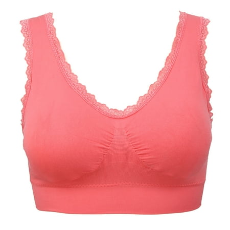 XHJUN Women s Bras Women s Seamless Bra Deep V-Neck Wireless Comfort Bra Unlined Triangle Bras Stretch Bralettes for Women Red L
XHJUN Women s Bras Women s Seamless Bra Deep V-Neck Wireless Comfort Bra Unlined Triangle Bras Stretch Bralettes for Women Red L