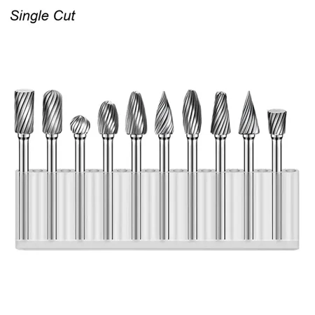 Anjet-T1 1 Set Rotary Tungsten Carbide Burr Set 1/8” Shank 1/4” Length Tungsten Steel For Woodworking Drilling Metal Carving Engraving Polishing
Anjet-T1 1 Set Rotary Tungsten Carbide Burr Set 1/8” Shank 1/4” Length Tungsten Steel For Woodworking Drilling Metal Carving Engraving Polishing