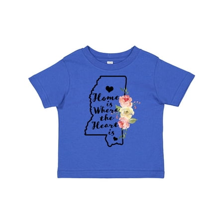 Inktastic Mississippi Home is Where the Heart is with Watercolor Gift Toddler Boy or Toddler Girl T-Shirt
Inktastic Mississippi Home is Where the Heart is with Watercolor Gift Toddler Boy or Toddler Girl T-Shirt