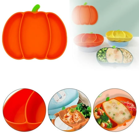 Ygxbm Autumn Harvest Decor Stainless Steel Bowl 1 Set Divided Plates for Divided Suction Plate with Suction Bowl Spill Proof Suction Plates First Feeding Bowl Pumpkin Serving Tray Plates Pla
Ygxbm Autumn Harvest Decor Stainless Steel Bowl 1 Set Divided Plates for Divided Suction Plate with Suction Bowl Spill Proof Suction Plates First Feeding Bowl Pumpkin Serving Tray Plates Pla