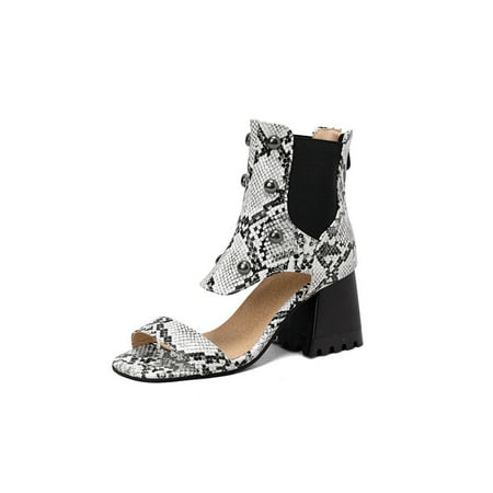 Colisha Ladies Sandal Booties Chunky Heel High Heels Open Toe Sandals Office Comfortable Dress Shoes Heeled White 10
Colisha Ladies Sandal Booties Chunky Heel High Heels Open Toe Sandals Office Comfortable Dress Shoes Heeled White 10