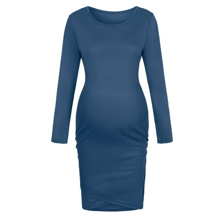 Tangnade Long Solid Maternity Sleeve Color Casual Pregnancy Dress Womens Maternity dress Maternity dress
Tangnade Long Solid Maternity Sleeve Color Casual Pregnancy Dress Womens Maternity dress Maternity dress