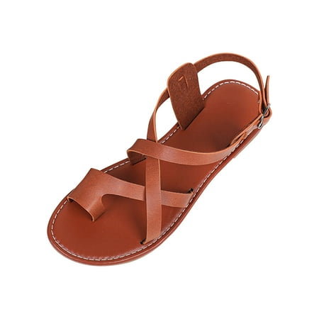 YanHoo Beach Flat Sandals for Women 2023 Orthopedic Toe Strappy Elastic Ankle Buckle Sandal Summer Beach Casual Singback Bunion Corrector Shoes
YanHoo Beach Flat Sandals for Women 2023 Orthopedic Toe Strappy Elastic Ankle Buckle Sandal Summer Beach Casual Singback Bunion Corrector Shoes