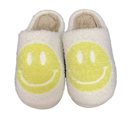Big Smiley Furry Slippers for Women House Couples Men Fluffy Slides Autumn Warm Plush Bedroom Ladies Cotton Shoes
Big Smiley Furry Slippers for Women House Couples Men Fluffy Slides Autumn Warm Plush Bedroom Ladies Cotton Shoes