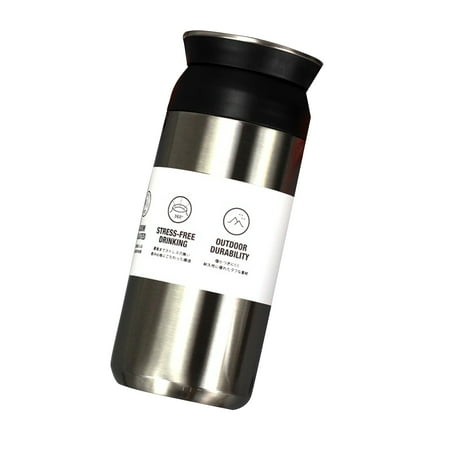 BONYOUN 350/500ml Portable Stainless Steel Heat Insulated Outdoor Coffee Water Bottle Insulated Water Bottle
BONYOUN 350/500ml Portable Stainless Steel Heat Insulated Outdoor Coffee Water Bottle Insulated Water Bottle