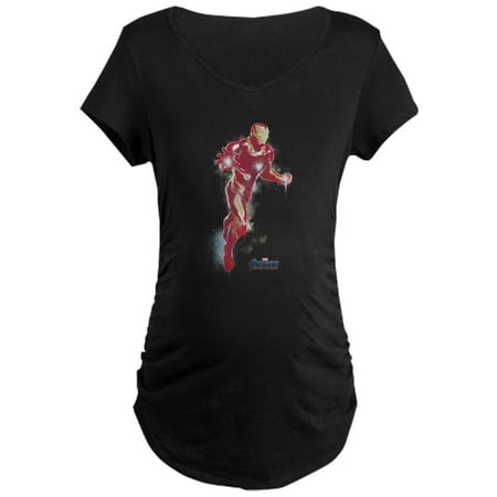 CafePress - Iron Man Maternity Dark T Shirt - Maternity Dark T-Shirt