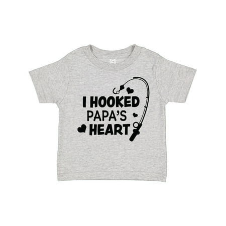 Inktastic I Hooked Papa s Heart with Fishing Rod Gift Toddler Boy or Toddler Girl T-Shirt
Inktastic I Hooked Papa s Heart with Fishing Rod Gift Toddler Boy or Toddler Girl T-Shirt