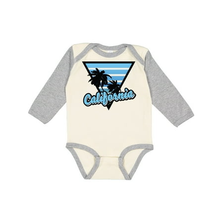 Inktastic California with Triangle and Palm Trees in Blue Gift Baby Boy or Baby Girl Long Sleeve Bodysuit
Inktastic California with Triangle and Palm Trees in Blue Gift Baby Boy or Baby Girl Long Sleeve Bodysuit