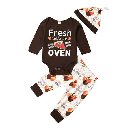 Xingqing Baby Boy Girl Thanksgiving Christmas Outfit Letters Print Bodysuit+Long Pants and Hat Headband Clothes Set
Xingqing Baby Boy Girl Thanksgiving Christmas Outfit Letters Print Bodysuit+Long Pants and Hat Headband Clothes Set