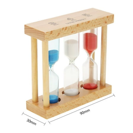 VRHE Creative 3/4/5 Minute Wood Hourglass Sandglass Sand Clock Timers Gift Decor
VRHE Creative 3/4/5 Minute Wood Hourglass Sandglass Sand Clock Timers Gift Decor