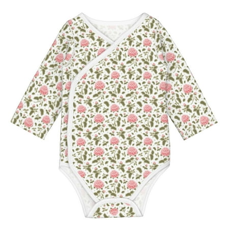 Coaee Rose Flowers for Soft Cotton Baby Long-Sleeve Bodysuit Girls Boys Bodysuit Romper
Coaee Rose Flowers for Soft Cotton Baby Long-Sleeve Bodysuit Girls Boys Bodysuit Romper