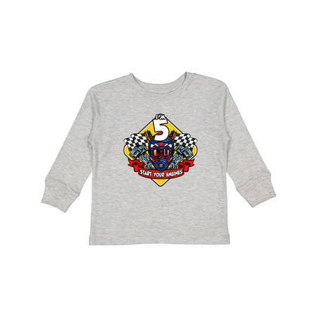 Inktastic Race Car 5th Birthday Gift Toddler Boy or Toddler Girl Long Sleeve T-Shirt
Inktastic Race Car 5th Birthday Gift Toddler Boy or Toddler Girl Long Sleeve T-Shirt