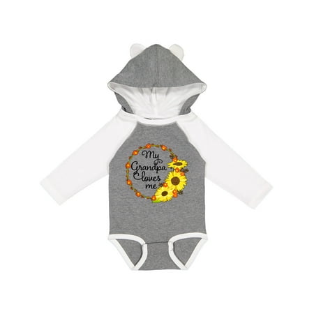 Inktastic My Grandpa Loves Me with Sunflower Wreath Gift Baby Boy or Baby Girl Long Sleeve Bodysuit
Inktastic My Grandpa Loves Me with Sunflower Wreath Gift Baby Boy or Baby Girl Long Sleeve Bodysuit