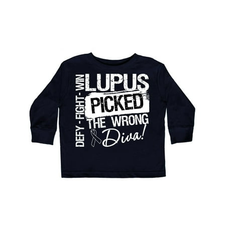 Inktastic Lupus Picked The Wrong Diva Gift Toddler Toddler Girl Long Sleeve T-Shirt
Inktastic Lupus Picked The Wrong Diva Gift Toddler Toddler Girl Long Sleeve T-Shirt
