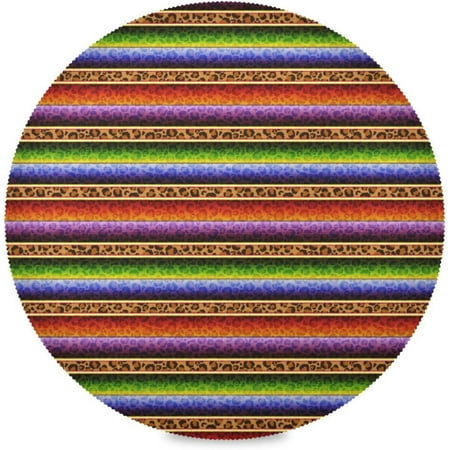 Hidove Sexy Leopard Print Round Placemats Set of 4 Table Mats for Kitchen Washable Non-Slip Place Mats Heat Resistant Place Mats for Kitchen Dining Table Decoration
Hidove Sexy Leopard Print Round Placemats Set of 4 Table Mats for Kitchen Washable Non-Slip Place Mats Heat Resistant Place Mats for Kitchen Dining Table Decoration