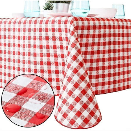Eucatus Best Products & Gifts 52x70 Red and White Heavy Duty Waterproof Vinyl Tablecloth 1 Pack
Eucatus Best Products & Gifts 52x70 Red and White Heavy Duty Waterproof Vinyl Tablecloth 1 Pack