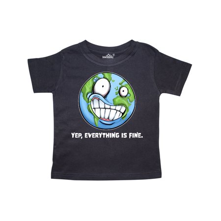Inktastic Yep Everything Is Fine with Distressed Planet Earth Gift Toddler Boy or Toddler Girl T-Shirt
Inktastic Yep Everything Is Fine with Distressed Planet Earth Gift Toddler Boy or Toddler Girl T-Shirt