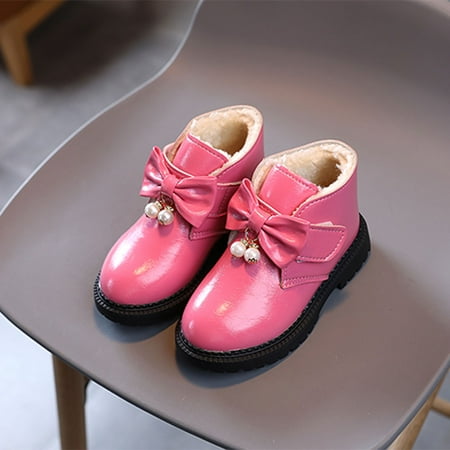 Fashion Autumn And Winter Girls Snow Boots Thick Bottom Non Slip Warm And Comfortable Cute Bow Pearl Solid Color
Fashion Autumn And Winter Girls Snow Boots Thick Bottom Non Slip Warm And Comfortable Cute Bow Pearl Solid Color