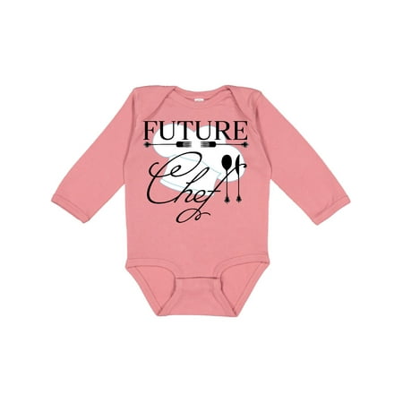 Inktastic Future Chef with silverware and hat Gift Baby Boy or Baby Girl Long Sleeve Bodysuit
Inktastic Future Chef with silverware and hat Gift Baby Boy or Baby Girl Long Sleeve Bodysuit