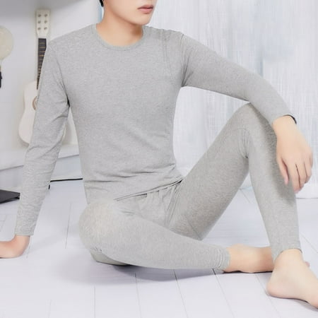 GXSR 2Pcs/Set Long Johns Thermal Underwear for Men Fleece Lined Base Layer Set for Cold Weather
GXSR 2Pcs/Set Long Johns Thermal Underwear for Men Fleece Lined Base Layer Set for Cold Weather