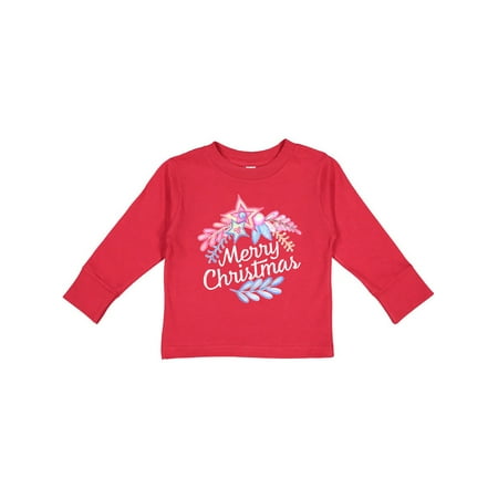 Inktastic Merry Christmas Pink and Blue Flowers Gift Toddler Boy or Toddler Girl Long Sleeve T-Shirt
Inktastic Merry Christmas Pink and Blue Flowers Gift Toddler Boy or Toddler Girl Long Sleeve T-Shirt