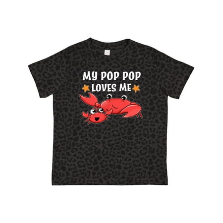 Inktastic My Pop Pop Loves Me- Cute Crab Family Gift Toddler Boy or Toddler Girl T-Shirt
Inktastic My Pop Pop Loves Me- Cute Crab Family Gift Toddler Boy or Toddler Girl T-Shirt