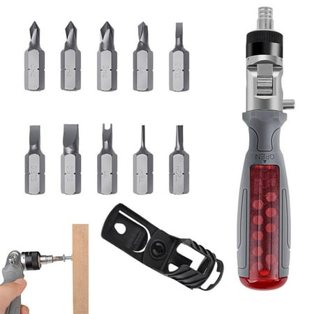 Ksruee 10-in-1 Screwdriver 10 Bits Screwdrivers Tool for Worker Maintenance Workers Drivers Pocket Manual Screwdriver Tool Set for Craftsmen Workers Drivers custody
Ksruee 10-in-1 Screwdriver 10 Bits Screwdrivers Tool for Worker Maintenance Workers Drivers Pocket Manual Screwdriver Tool Set for Craftsmen Workers Drivers custody