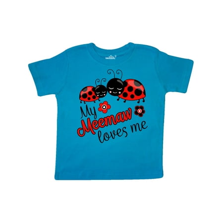 Inktastic My Meemaw Loves Me with Cute Ladybugs Gift Toddler Boy or Toddler Girl T-Shirt
Inktastic My Meemaw Loves Me with Cute Ladybugs Gift Toddler Boy or Toddler Girl T-Shirt