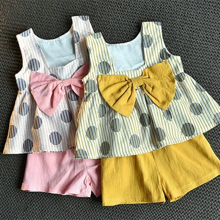 MyBeauty Girls Outfit Dots Pattern Casual Two Pieces Leisure Girls Top Shorts Kit for Daily Life Pink 3-4 Years
MyBeauty Girls Outfit Dots Pattern Casual Two Pieces Leisure Girls Top Shorts Kit for Daily Life Pink 3-4 Years