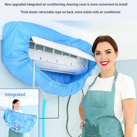 Homerr Air Conditioner Cleaning Cover Waterproof Air Conditioner Cover Air Conditioning Cleaning Cover with Drainpipe Elastic Rope for Wall Protection
Homerr Air Conditioner Cleaning Cover Waterproof Air Conditioner Cover Air Conditioning Cleaning Cover with Drainpipe Elastic Rope for Wall Protection