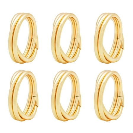 6pcs Stainless Steel Napkin Rings Creative Napkin Holders Serviette Buckles for Wedding Banquet Party (Golden)
6pcs Stainless Steel Napkin Rings Creative Napkin Holders Serviette Buckles for Wedding Banquet Party (Golden)
