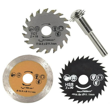 3Pcs 54mm HSS Saw Blade Mini Alloy Woodworking Tools Round Grinding Wood Cutting
3Pcs 54mm HSS Saw Blade Mini Alloy Woodworking Tools Round Grinding Wood Cutting