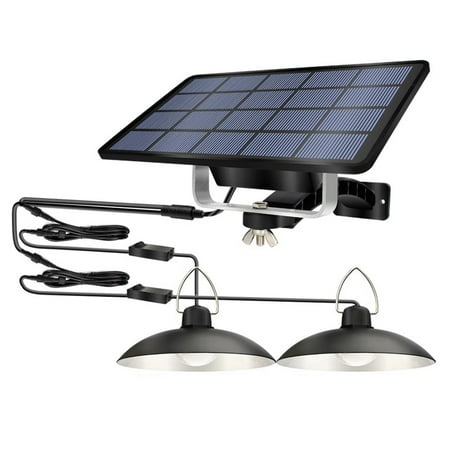 Solar Pendant Light Outdoor Double Head Split LED Lights Waterproof Garden Yard Lighting Camping Wall Lamp B
Solar Pendant Light Outdoor Double Head Split LED Lights Waterproof Garden Yard Lighting Camping Wall Lamp B