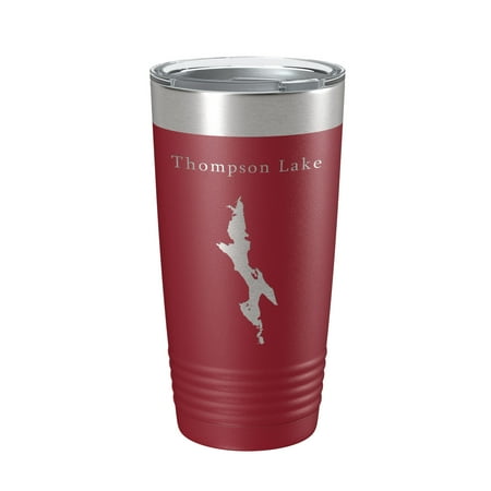 Thompson Lake Map Tumbler Travel Mug Insulated Laser Engraved Coffee Cup Maine 20 oz Maroon
Thompson Lake Map Tumbler Travel Mug Insulated Laser Engraved Coffee Cup Maine 20 oz Maroon
