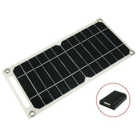 Waroomhouse Solar Panel Waterproof with USB Outfit PET 5V High-performance Monocrystalline Solar Charger Outdoor Supplies
Waroomhouse Solar Panel Waterproof with USB Outfit PET 5V High-performance Monocrystalline Solar Charger Outdoor Supplies