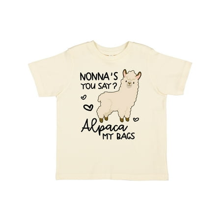 Inktastic Nonna s You Say Alpaca My Bags Gift Toddler Boy or Toddler Girl T-Shirt
Inktastic Nonna s You Say Alpaca My Bags Gift Toddler Boy or Toddler Girl T-Shirt