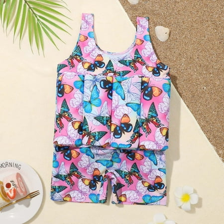 CHGBMOK Summer Toddler Swimsuit Baby Girls Boys Buoyancy Swimsuit Print Sleeveless One-Piece Swimsuit
CHGBMOK Summer Toddler Swimsuit Baby Girls Boys Buoyancy Swimsuit Print Sleeveless One-Piece Swimsuit