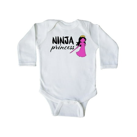 Inktastic Ninja Princess-dark haired silhouette Gift Baby Girl Long Sleeve Bodysuit
Inktastic Ninja Princess-dark haired silhouette Gift Baby Girl Long Sleeve Bodysuit