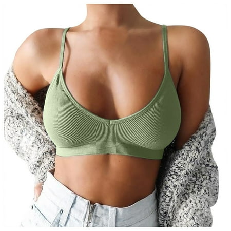 YDKZYMD Women Stretch T-Shirt Bra Wireless Comfort Seamless Bra Soft Demi Bra With Lightly Lined Basic Bras
YDKZYMD Women Stretch T-Shirt Bra Wireless Comfort Seamless Bra Soft Demi Bra With Lightly Lined Basic Bras
