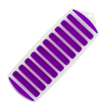 Jocestyle 10 Holes Silicone DIY Ice Cube Moulds Long Thumb Bar Mold (Purple)
Jocestyle 10 Holes Silicone DIY Ice Cube Moulds Long Thumb Bar Mold (Purple)