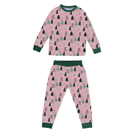 Christmas Pajamas for Family Parent-Child Outfit Winter Fall Matching Green Pink Tree Print Wear Pajama Sets
Christmas Pajamas for Family Parent-Child Outfit Winter Fall Matching Green Pink Tree Print Wear Pajama Sets