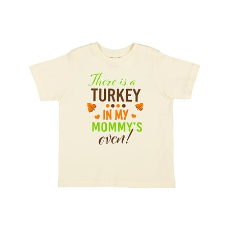 Inktastic There is a Turkey in My Mommys Oven Gift Toddler Boy or Toddler Girl T-Shirt
Inktastic There is a Turkey in My Mommys Oven Gift Toddler Boy or Toddler Girl T-Shirt