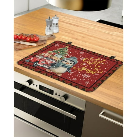 Red Christmas Penguin Stove Top Covers for Electric Stove Heat Insulation Fireproof Glass Cooktop Cover Counter Top Glass Stove Cover for Prevent Scratches 36 x21 Xmas Tree Truck Winter Snowflake
Red Christmas Penguin Stove Top Covers for Electric Stove Heat Insulation Fireproof Glass Cooktop Cover Counter Top Glass Stove Cover for Prevent Scratches 36 x21 Xmas Tree Truck Winter Snowflake